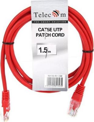 Кабель витая пара UTP-RJ45-RJ45-5e-1,5M-RD 5e 1,5 м – фото 3