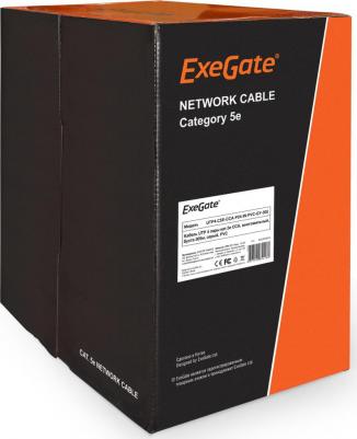 Кабель витая пара UTP4-C5E-CCA-P24-IN-PVC-GY-305 5e 305 м – фото 4
