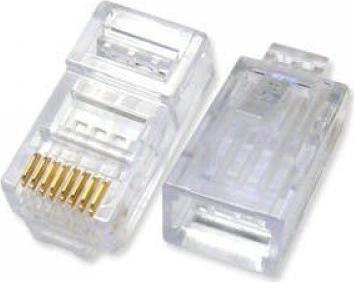 Коннектор RJ-45 категории 5e (EX158091RUS) 100 штук в упаковке – фото 4