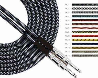 Кабель аудио 1xJack - 1xJack XA06-BK 6.0m