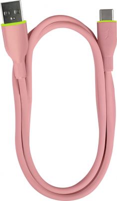 Кабель USB to USB-C 1.2m Pink