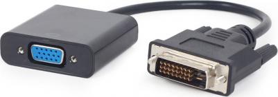 Адаптер DVI-VGA, M-F 0,2м Black (A-DVID-VGAF-01) – фото 2