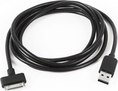 Аксессуар Кабель USB для iPhone / iPod / iPad 1m CC-USB-AP1MB Black – фото 2