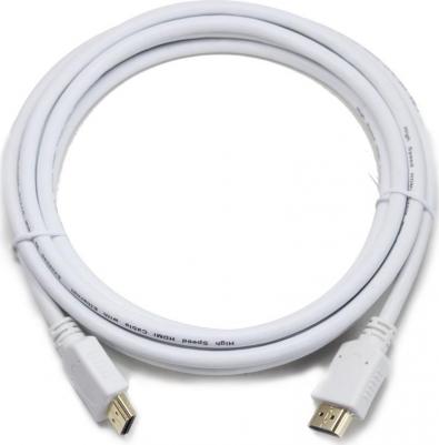 HDMI male-male cable, 3.0 m, white color (CC-HDMI4-W-10) – фото 7
