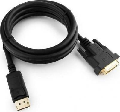 Кабель DisplayPort-DVI 3м экранированный черный CC-DPM-DVIM-3M – фото 10