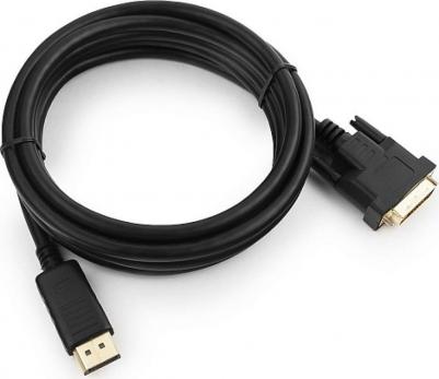 Кабель DisplayPort-DVI 3м экранированный черный CC-DPM-DVIM-3M – фото 14