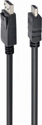 Кабель DisplayPort-HDMI 1м экранированный черный CC-DP-HDMI-1M – фото 15