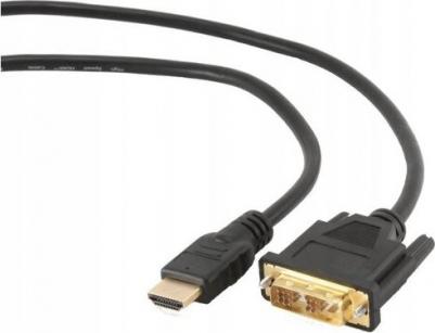Кабель HDMI-DVI, 3.0м, 19M 19M, single link, черный, позол.разъемы, экран CC-HDMI-DVI-10 – фото 10