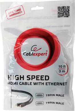 Кабель HDMI - HDMI, 1м Black (CC-HDMI4F-1M) – фото 5
