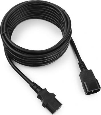 Кабель IEC 320 C13-IEC 320 C14, M-F 1,8м Black (PC-189) – фото 3