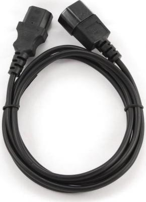 Кабель IEC 320 C13-IEC 320 C14, M-F 1,8м Black (PC-189) – фото 6
