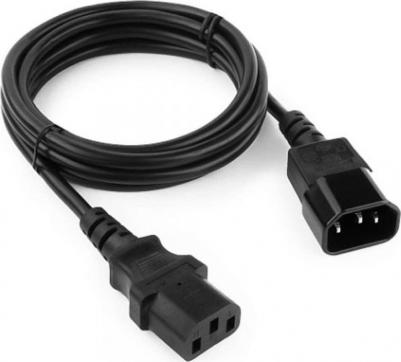 Кабель IEC 320 C13-IEC 320 C14, M-F 1,8м Black (PC-189) – фото 9