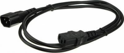 Кабель IEC 320 C13-IEC 320 C14, M-F 1,8м Black (PC-189) – фото 16