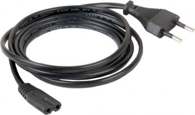 Кабель IEC 320 C7-CEE 7/16, M-F 1,8м Black (PC-184/2-1,8М) – фото 4