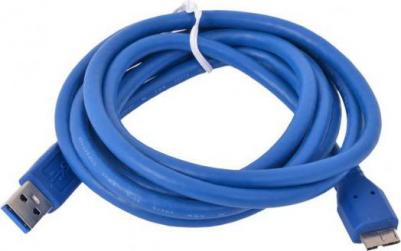 Кабель microUSB 1.8м CCP-mUSB3-AMBM-6 круглый синий