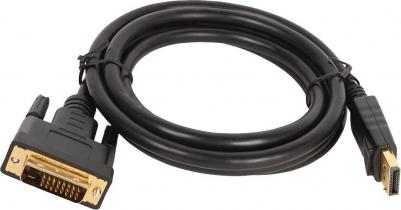 Кабель Mini DisplayPort-DVI, M-M 1,8м Black (CC-DPM-DVIM-6) – фото 4
