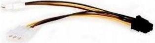 Кабель питания 2хMolex -PCI-E 6pin, для подкл. видеокарты к б/п, CC-PSU-6 – фото 5