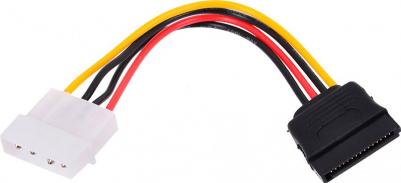 Кабель питания SATA Molex - SATA 15см, CC-SATA-PS, пакет – фото 1
