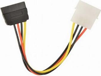Кабель питания SATA Molex - SATA 15см, CC-SATA-PS, пакет – фото 5