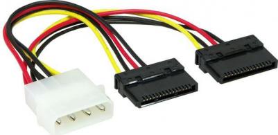 Кабель Serial ATA Power converter на два устройства CC-SATA-PSY – фото 2