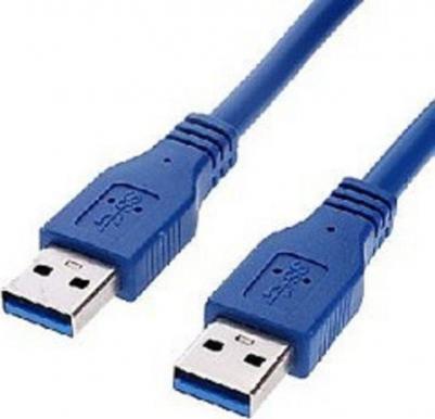 Кабель соединительный USB 3.0 AM-AM 1.0м экранированный синий CCP-USB3-AMAM-1M – фото 3