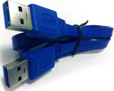 Кабель соединительный USB 3.0 AM-AM 1.0м экранированный синий CCP-USB3-AMAM-1M – фото 7