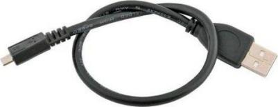 Кабель USB 2,0 Pro AM/microBM 5P, 0,3м, экран, черный, пакет CCP-mUSB2-AMBM-0,3M – фото 5