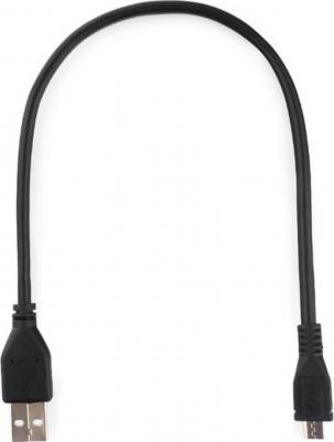 Кабель USB 2,0 Pro AM/microBM 5P, 0,3м, экран, черный, пакет CCP-mUSB2-AMBM-0,3M – фото 6
