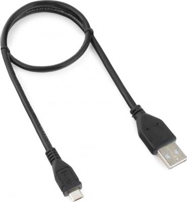 Кабель USB 2,0 Pro AM/microBM 5P, 0,5м, экран, черный, пакет CCP-mUSB2-AMBM-0,5M – фото 11