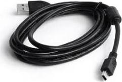 Кабель USB 2,0 Pro AM/miniBM 5P, 1,8м, черный, пакет CCF-USB2-AM5P-6 – фото 1