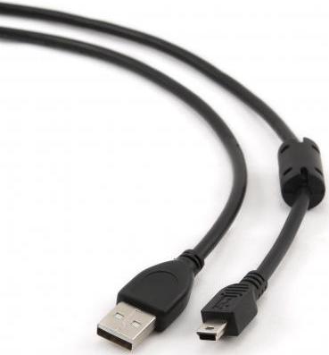Кабель USB 2,0 Pro AM/miniBM 5P, 1,8м, черный, пакет CCF-USB2-AM5P-6 – фото 4