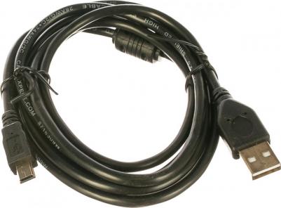 Кабель USB 2,0 Pro AM/miniBM 5P, 1,8м, черный, пакет CCF-USB2-AM5P-6 – фото 6