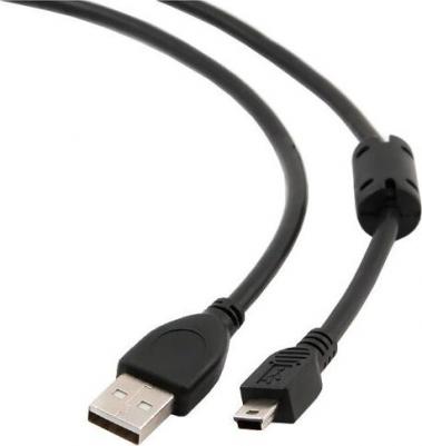 Кабель USB 2,0 Pro AM/miniBM 5P, 1,8м, черный, пакет CCF-USB2-AM5P-6 – фото 7
