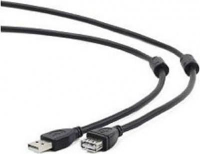 Кабель USB 2.0 AM-AF 3.0м экран 2 ферритовых кольца черный CCF2-USB2-AMAF-10 – фото 6