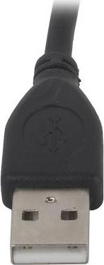Кабель USB 2.0 miniUSB CCP-USB2-AM5P-1 круглый черный – фото 5