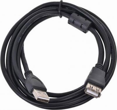Кабель USB A-USB A, M-F 1,8м Black (CCF-USB2-AMAF-6) – фото 5