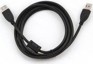 Кабель USB A-USB A, M-F 1,8м Black (CCF-USB2-AMAF-6) – фото 6