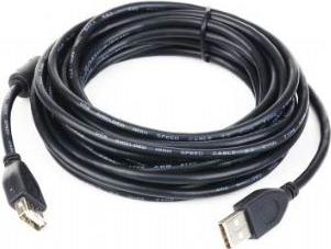 Кабель USB A-USB A, M-F 1,8м Black (CCP-USB2-AMAF-6) – фото 2