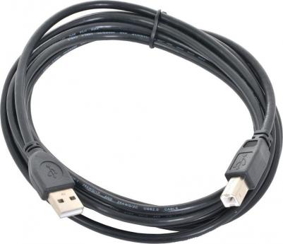Кабель USB A-USB B, M-M 3м Black (CCP-USB2-AMBM-10) – фото 3