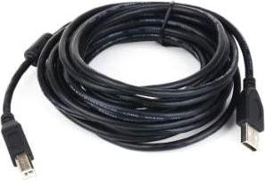 Кабель USB A-USB B, M-M 3м Black (CCP-USB2-AMBM-10) – фото 7