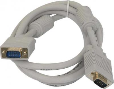 Кабель VGA 1.8м Premium ферритовые кольца тройное экранирование черный CC-PPVGA-6B – фото 1