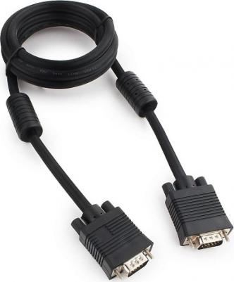 Кабель VGA 1.8м Premium ферритовые кольца тройное экранирование черный CC-PPVGA-6B – фото 12