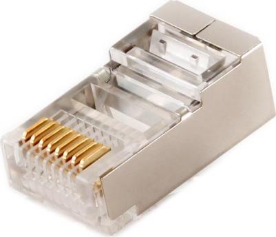 Коннектор RJ45 FTP PLUG5SP - 100шт – фото 4