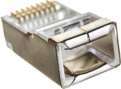 Коннектор RJ45 FTP PLUG5SP - 100шт – фото 5