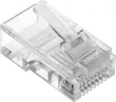 Монтажный коннектор RJ-45 PLUG3UP6/10, 4 пары, Китай, гарантия 3 месяца