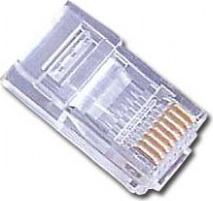 Монтажный коннектор RJ-45 PLUG3UP6/10, 4 пары, Китай, гарантия 3 месяца – фото 3