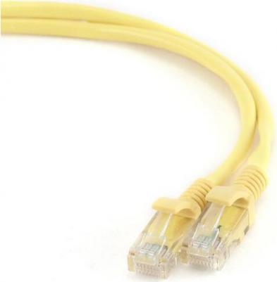 Патч-корд 5E категории UTP 0.25м желтый – фото 4