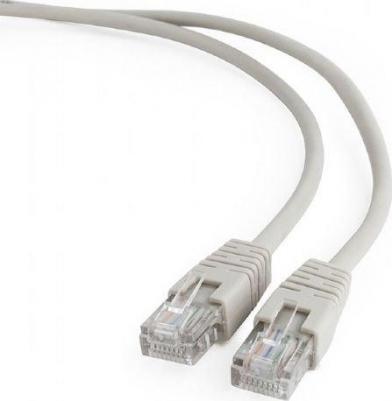 Патч-корд UTP 5E категории 5м серый CCA PVC – фото 3