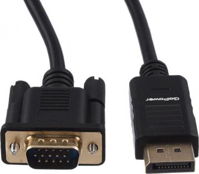 Кабель DisplayPort (m)-VGA (m) 1.8м ПВХ