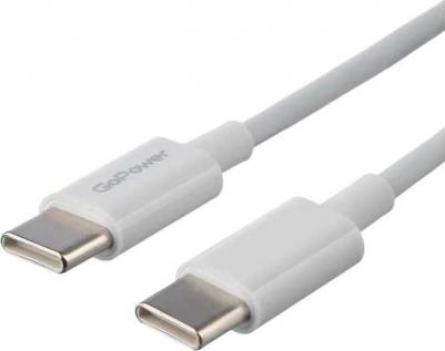 Кабель GP10TT-100W Type-C (m)-Type-C (m) 100W белый (1/200/800)